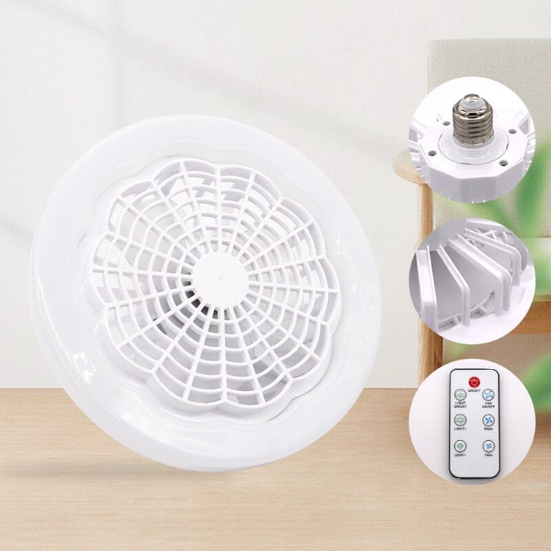 Luminária LED com Ventilador