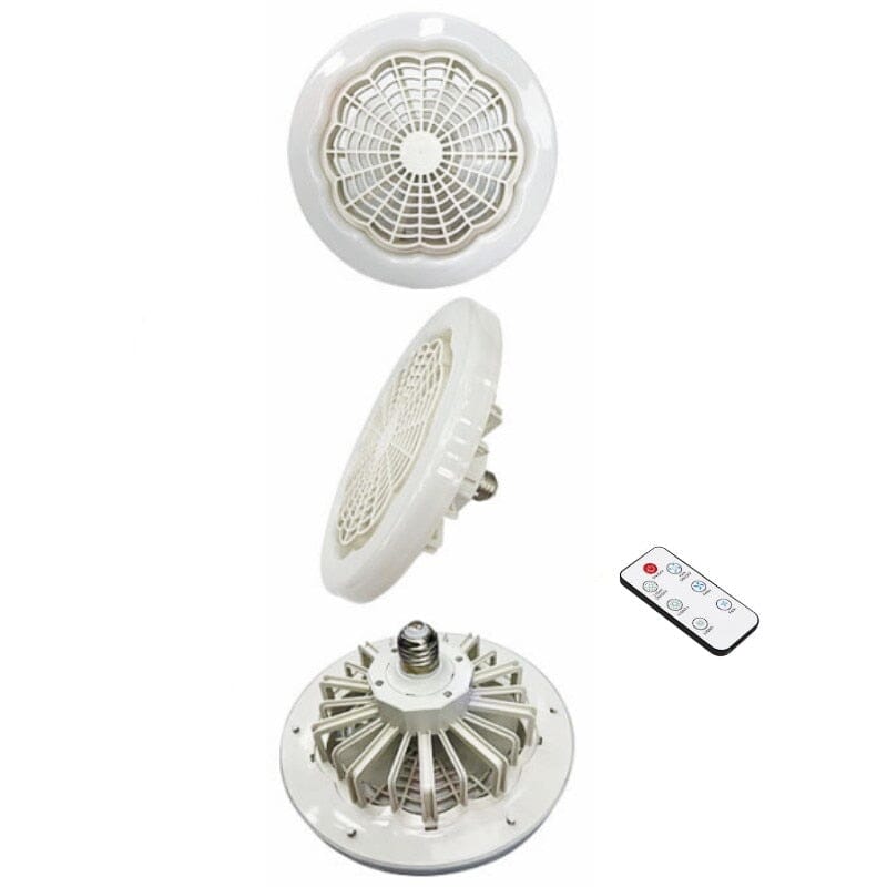 Luminária LED com Ventilador