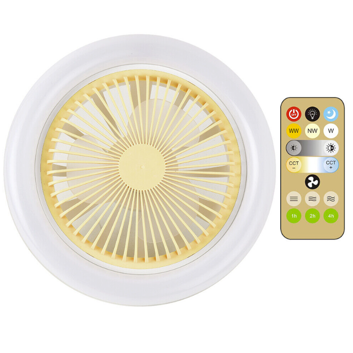 Luminária LED com Ventilador